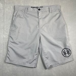 Spyder Surfboards Shorts Mens 33 Swim Gray Hybrid Boardshorts